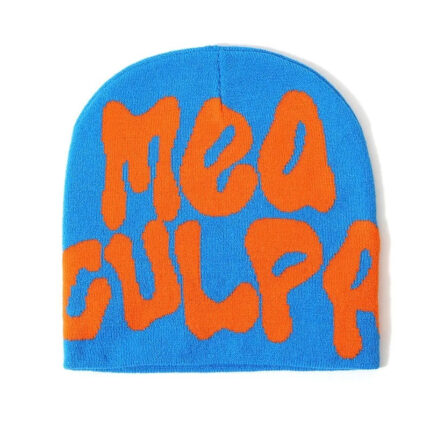 Mea Culpa Beanie blue & orange