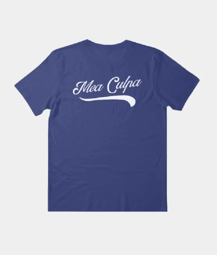 Mea Culpa Essential T-Shirt Blue