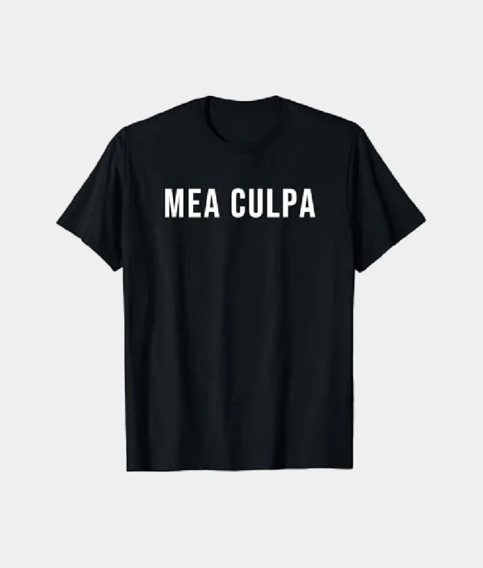 Mea Culpa T-Shirt Black