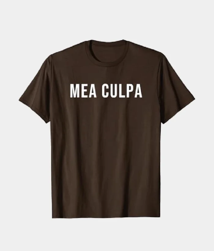 Mea Culpa T-Shirt Brown