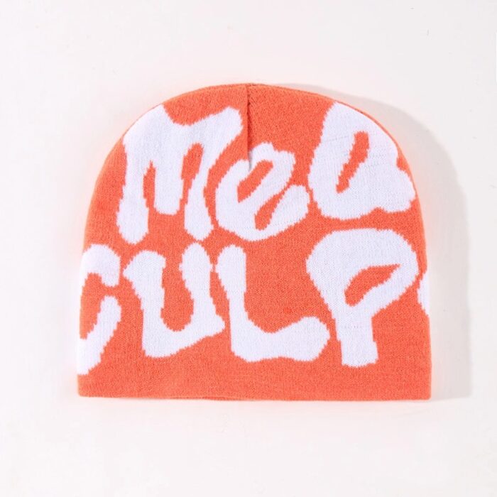 Mea culpa beanie knitied hip hop