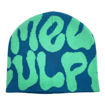 Mea Culpa Beanie Blue & Green