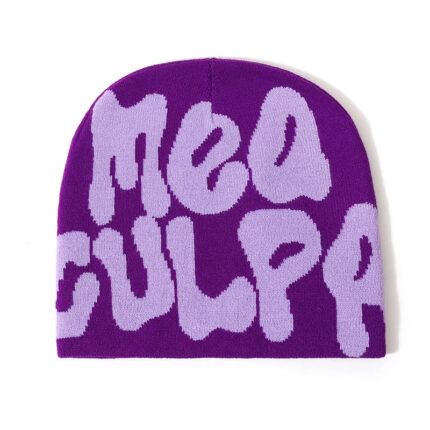 Purple Mea Culpa Beanie