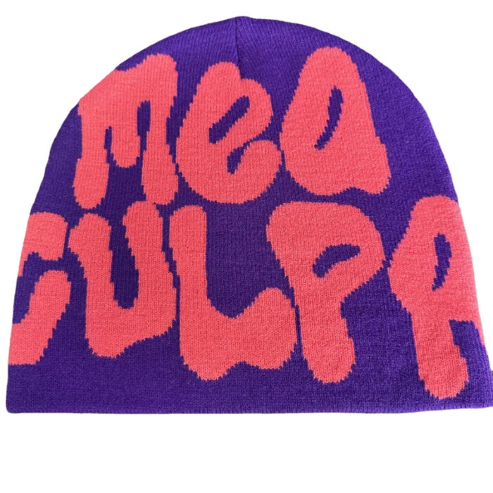 Purple Rose Red Mea Culpa Beanie