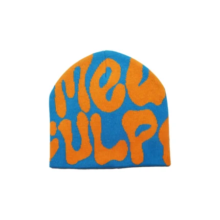 Mea Culpa Fun Day Beanie Blue & Orange