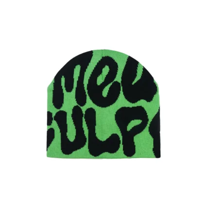 Mea Culpa Fun Day Beanie Green & Black