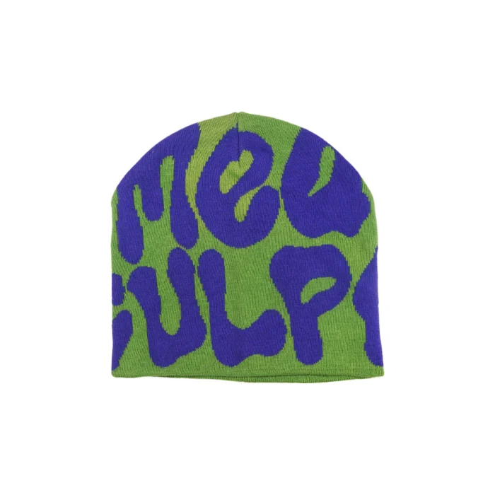 Mea Culpa Fun Day Beanie Green & Blue