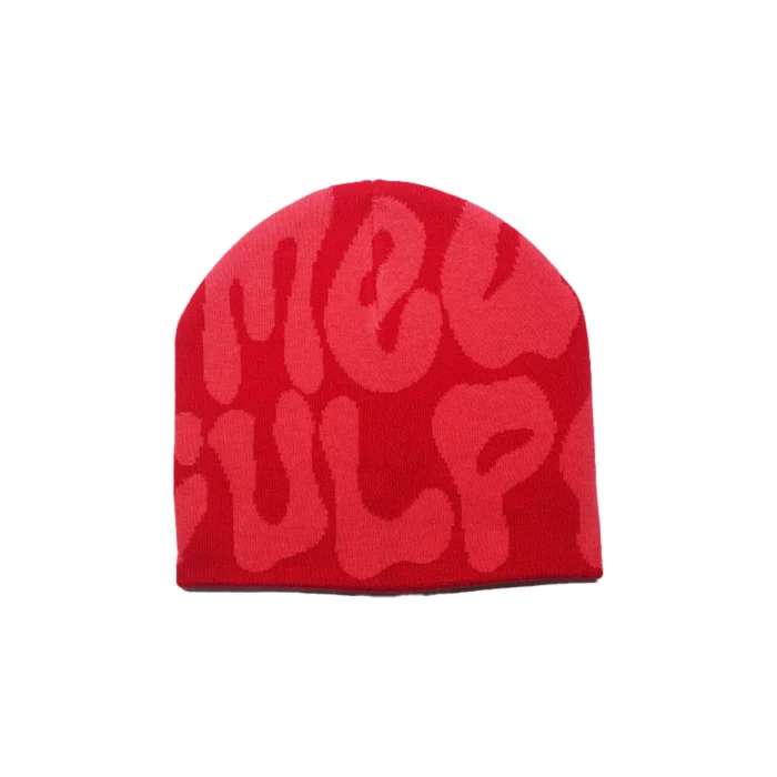 Mea Culpa Fun Day Beanie Red