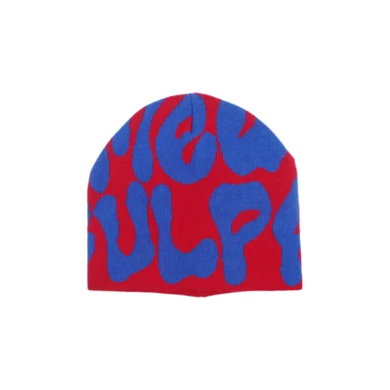 Mea Culpa Fun Day Beanie Red & Blue